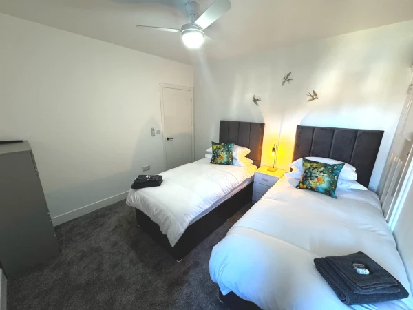 park view holiday lets twin room