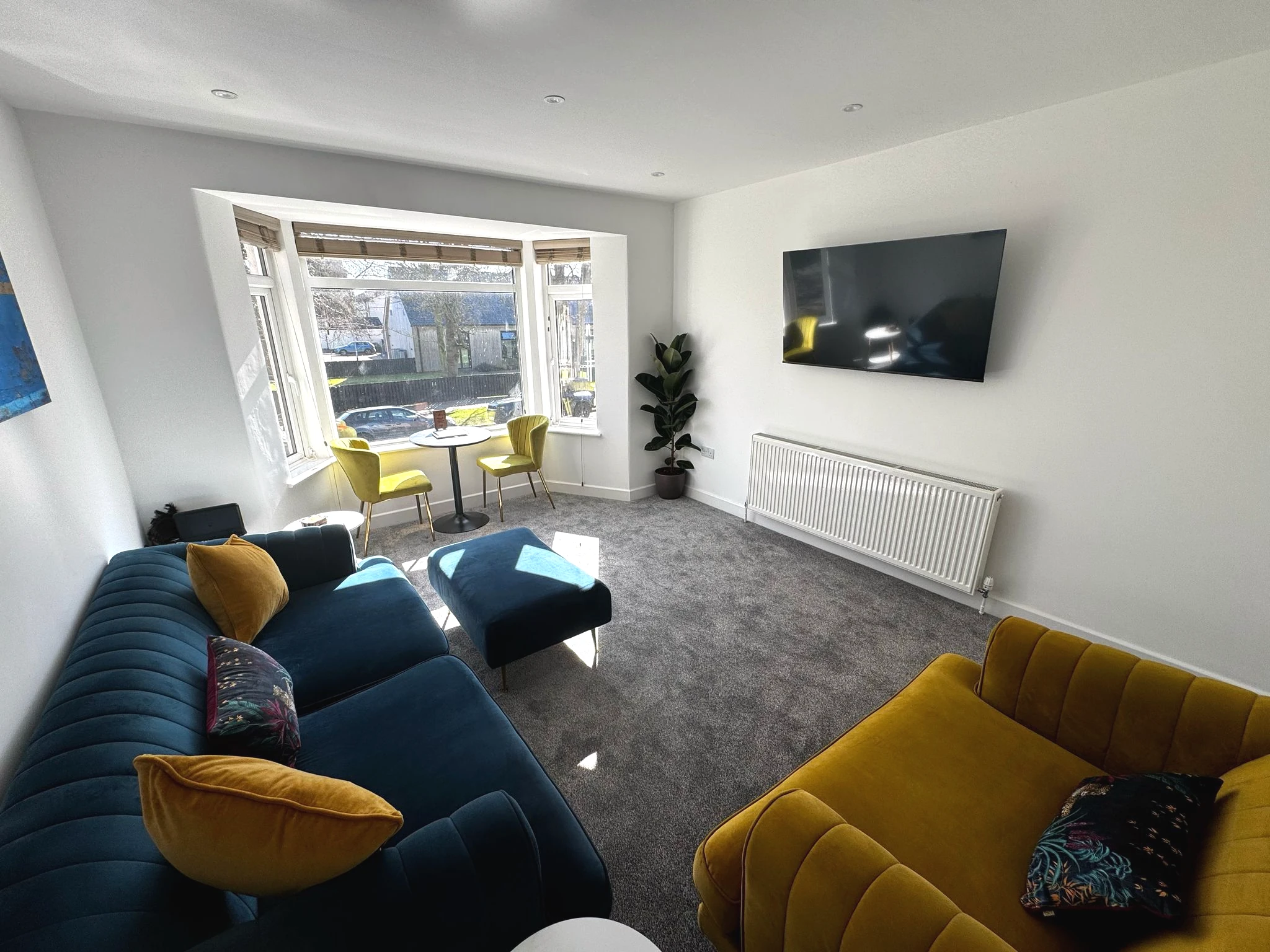 park view holiday lets living room