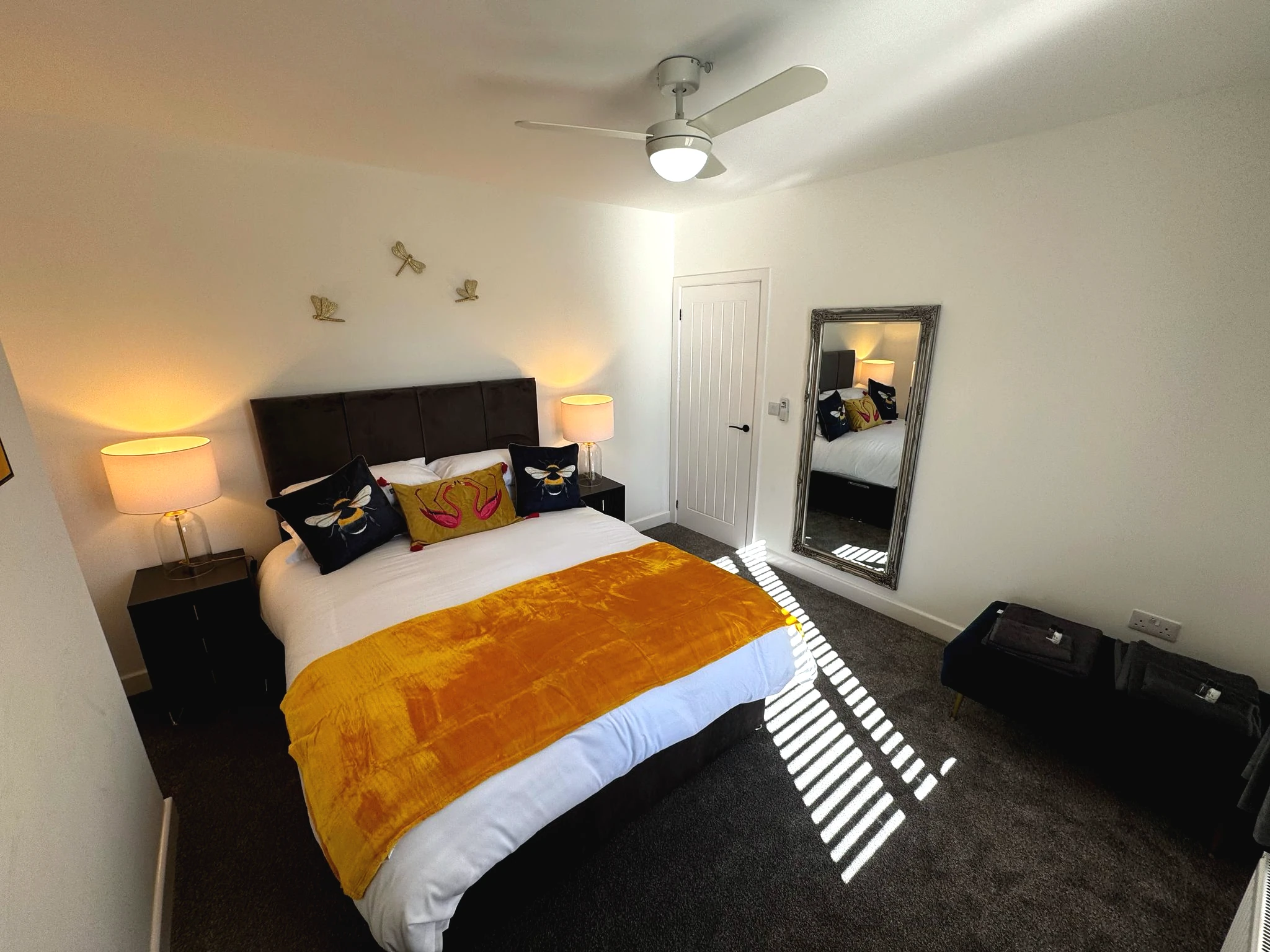 park view holiday lets double bed
